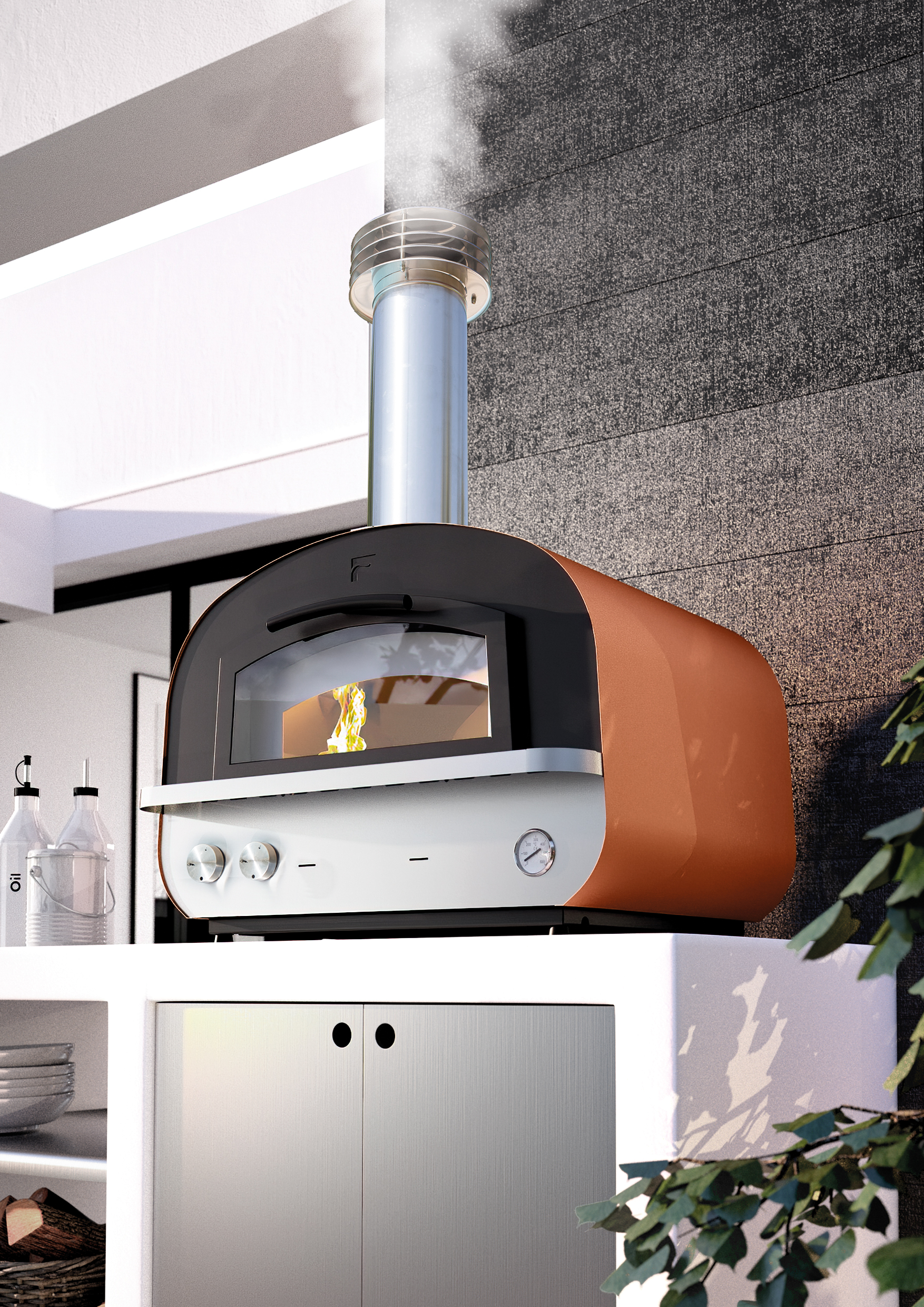 Pizza oven BBQ