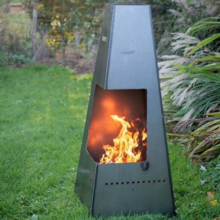 Chiminea with Swing Arm BBQ Rack Catton Norwich