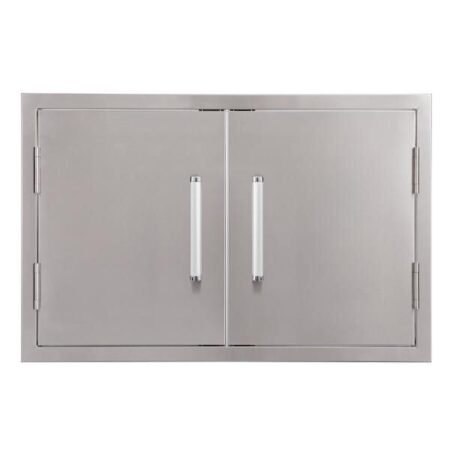 East anglia Stainless steel bbq double door